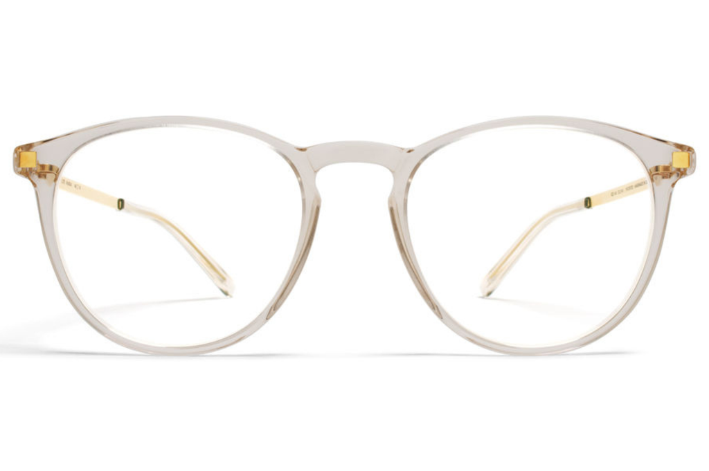 Occhiali da vista MYKITA NUKKA C1 Champagne Glossy Gold