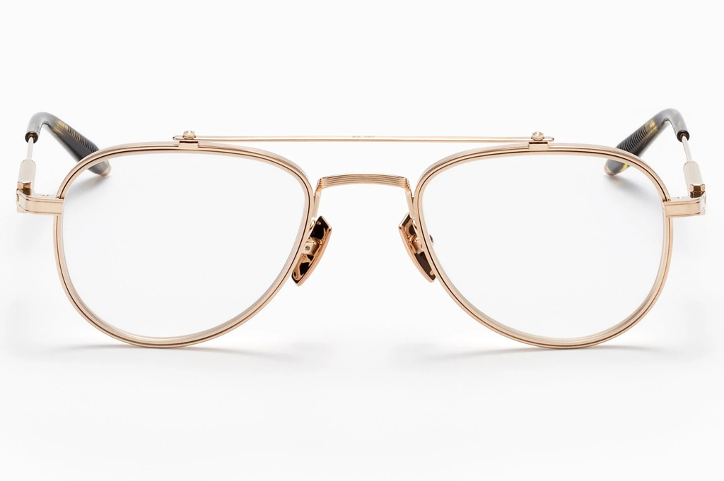 Occhiali da vista AKONI CALISTO Brushed White Gold