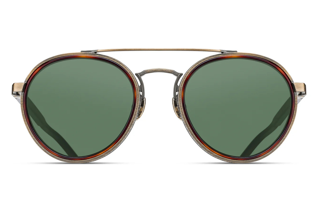 Occhiali da sole MATSUDA M3156 ANTIQUE GOLD DARK TORTOISE