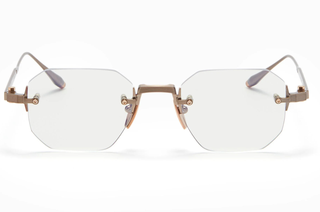 Occhiali da vista AKONI JUNO-ONE RX Antiqued White Gold