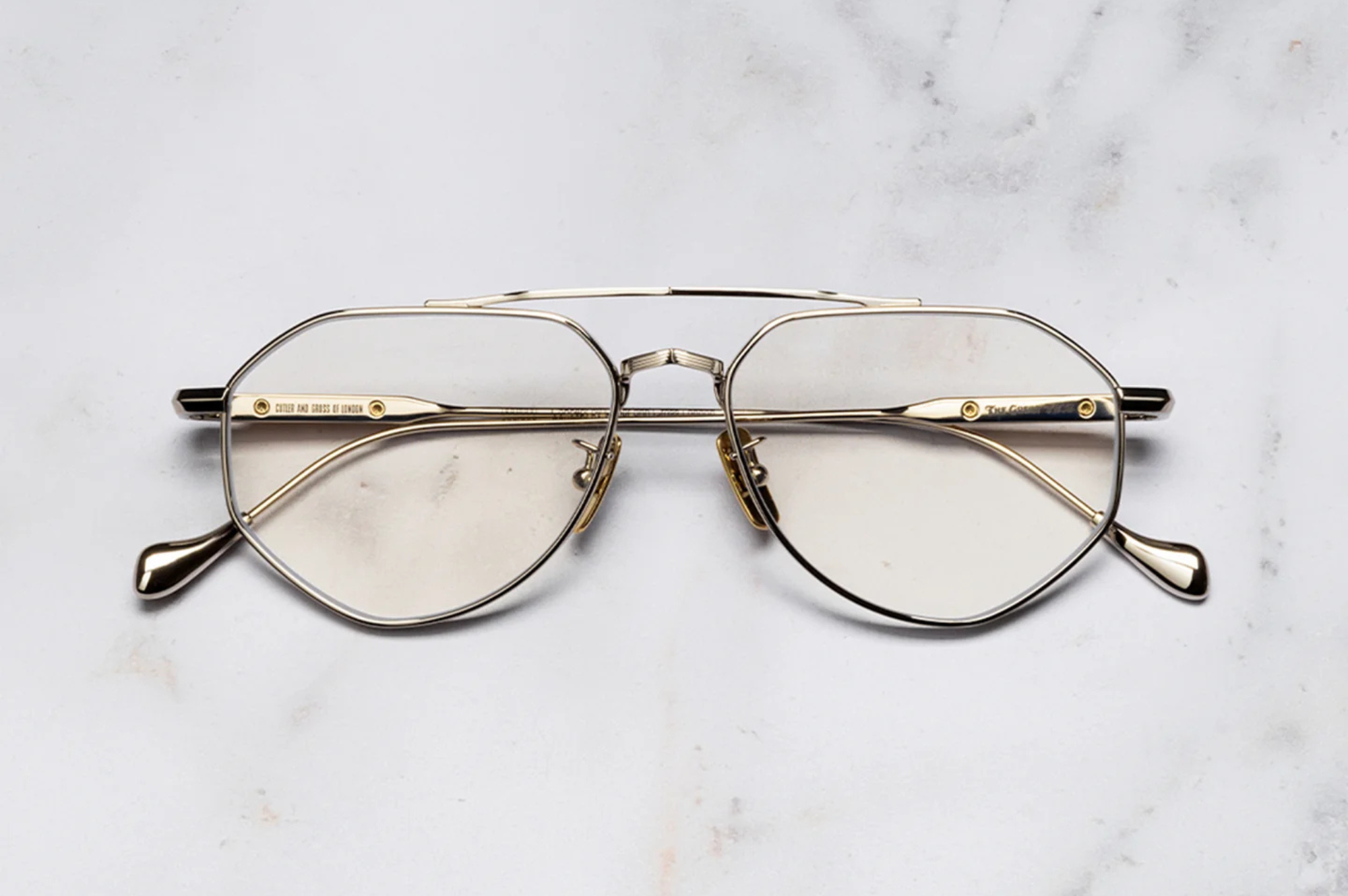 Occhiali da vista Cutler And Gross The Great Frog Lynott Silver