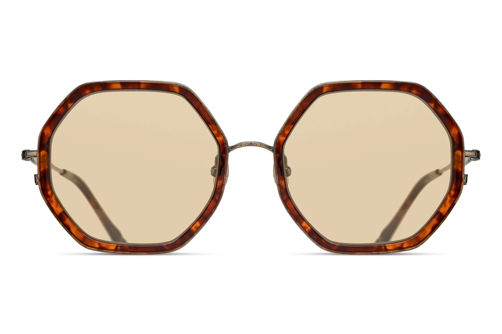 Occhiali da sole MATSUDA M3162 Antique Gold - Dark Tortoise