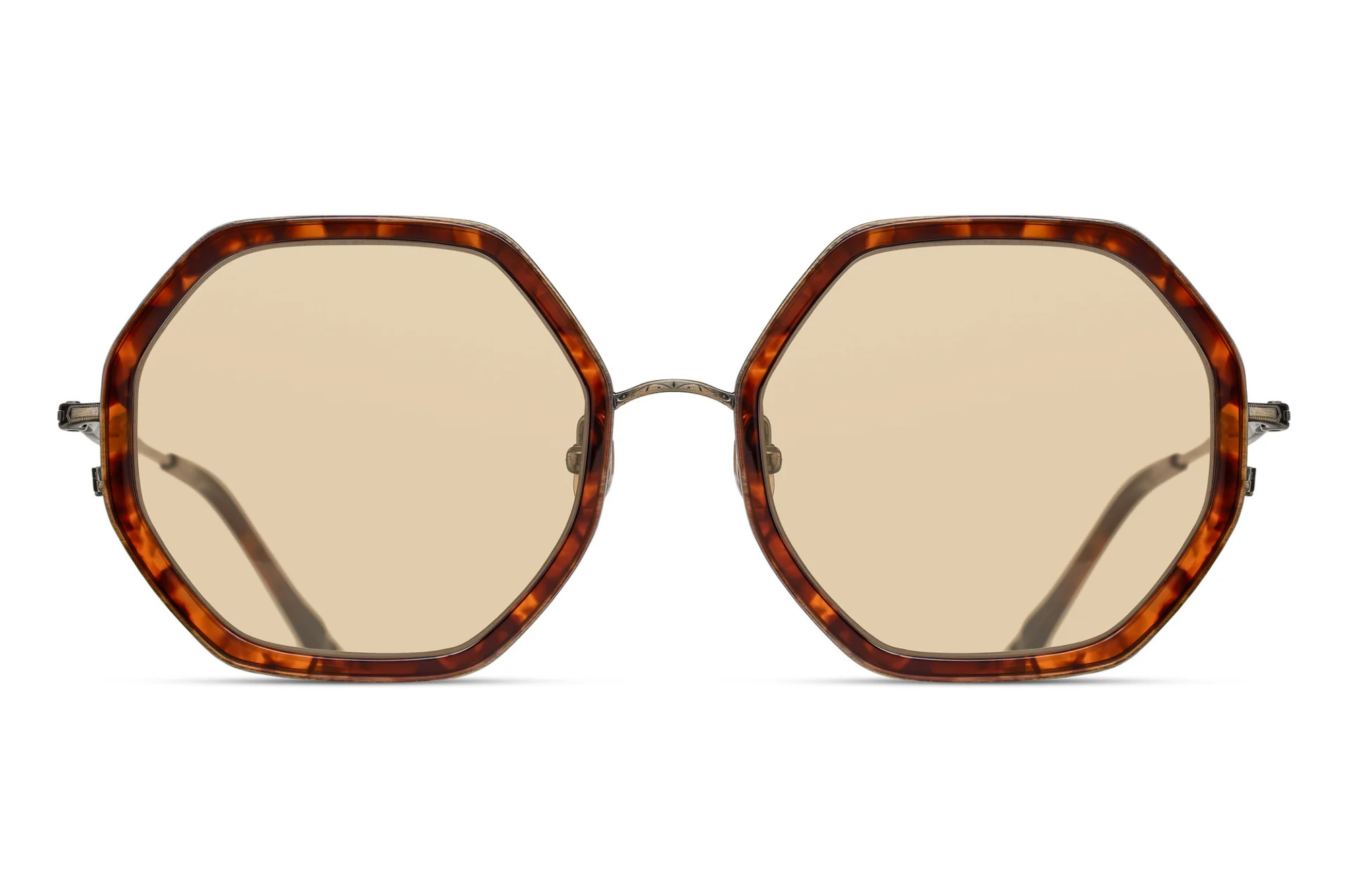 Occhiali da sole MATSUDA M3162 Antique Gold - Dark Tortoise