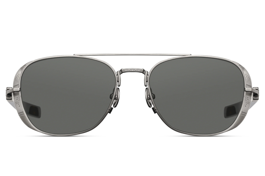 Occhiali da sole MATSUDA M3115 Smoke Olive - Antique Grey Silver