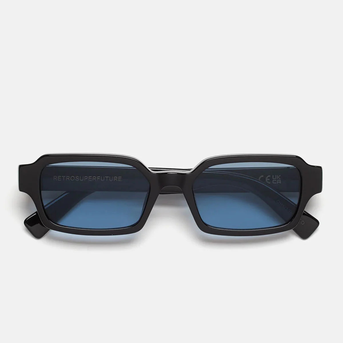 RetroSuperFuture Occhiali da Sole IFWQ OH5 Carino Azure Nero/Azzurro Unisex