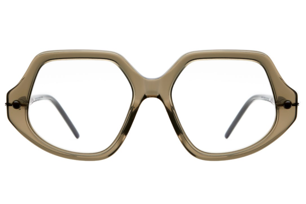 Occhiali da vista KUBORAUM P20 Trasparent Olive