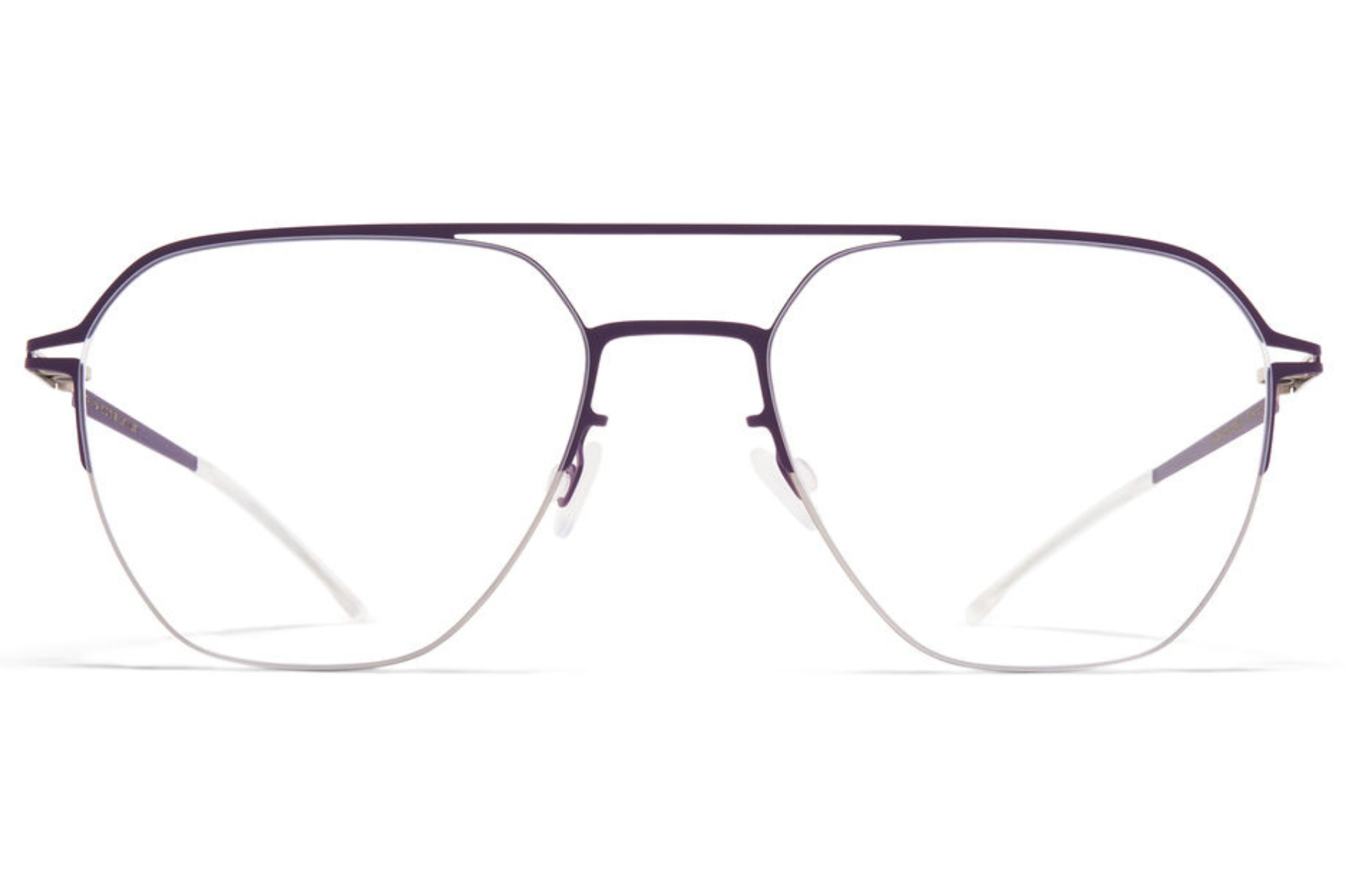 Occhiali da vista MYKITA IMBA Silver Deep Purple