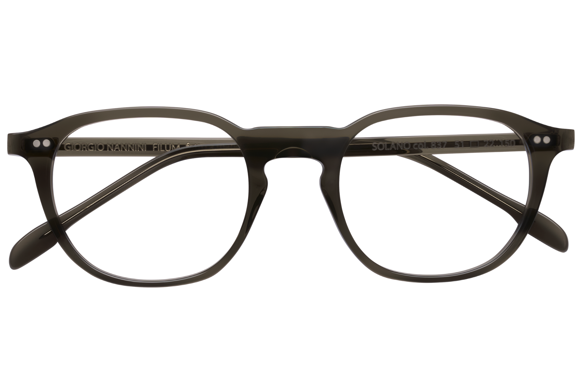 Occhiali da vista GIORGIO NANNINI FILUM SOLANO CLIP-ON 837