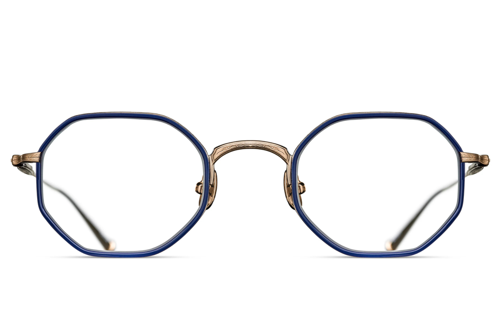Occhiali da vista MATSUDA M3086-I Brushed Gold - Navy