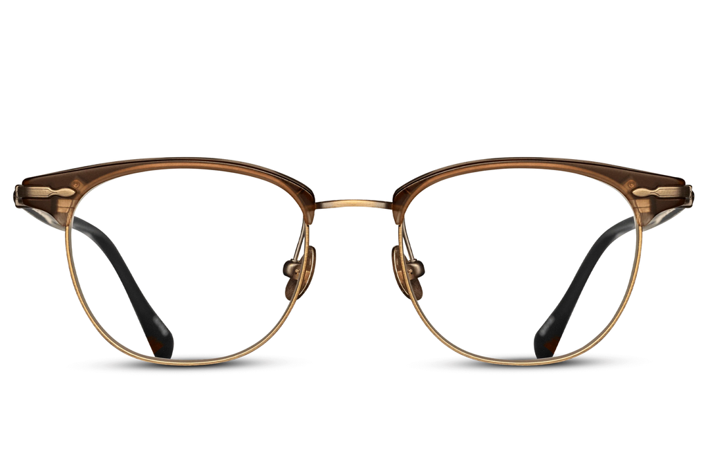 Occhiali da vista MATSUDA M2048 Matte Taupe - Antique Gold