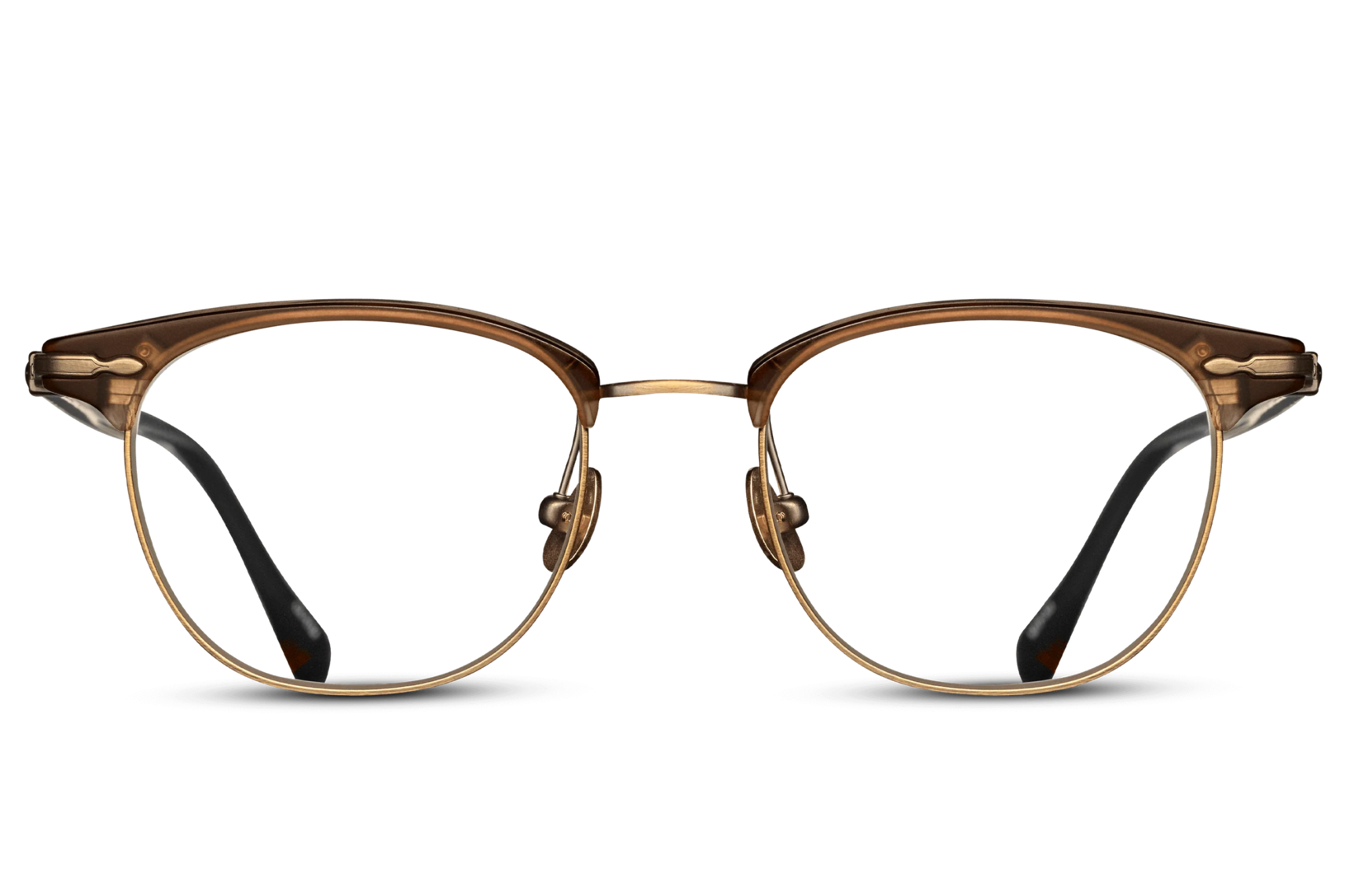 Occhiali da vista MATSUDA M2048 Matte Taupe - Antique Gold