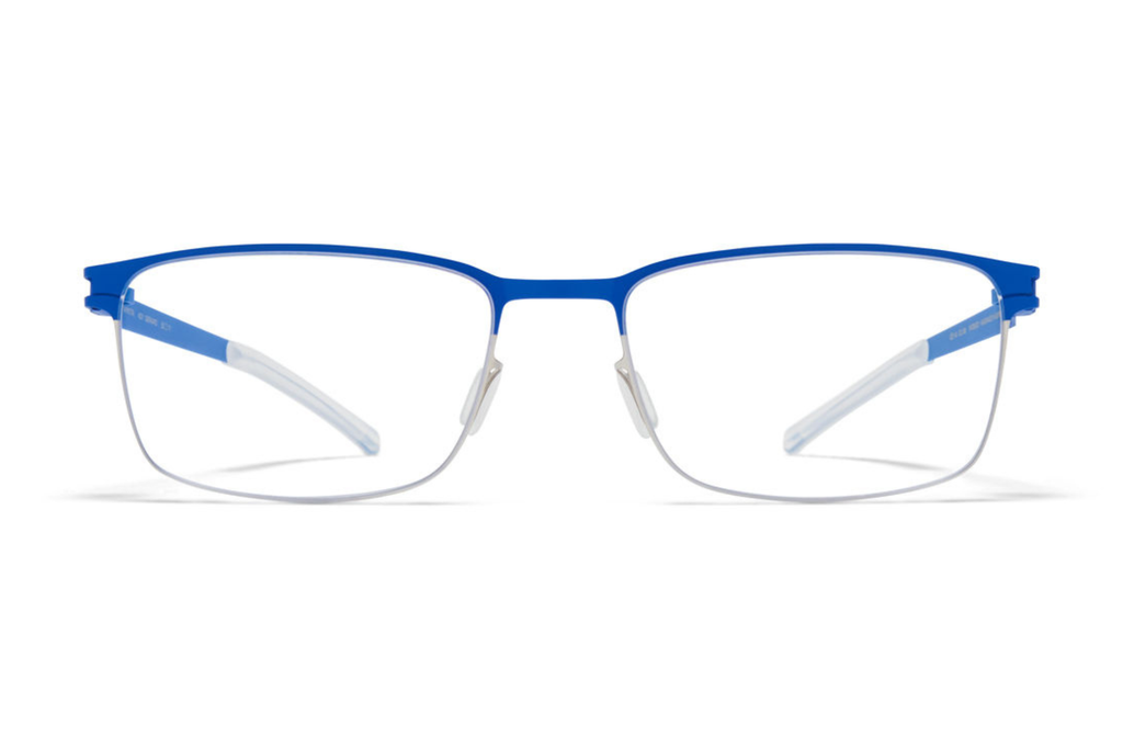 Occhiali da vista MYKITA GERHARD Shiny silver yale blue