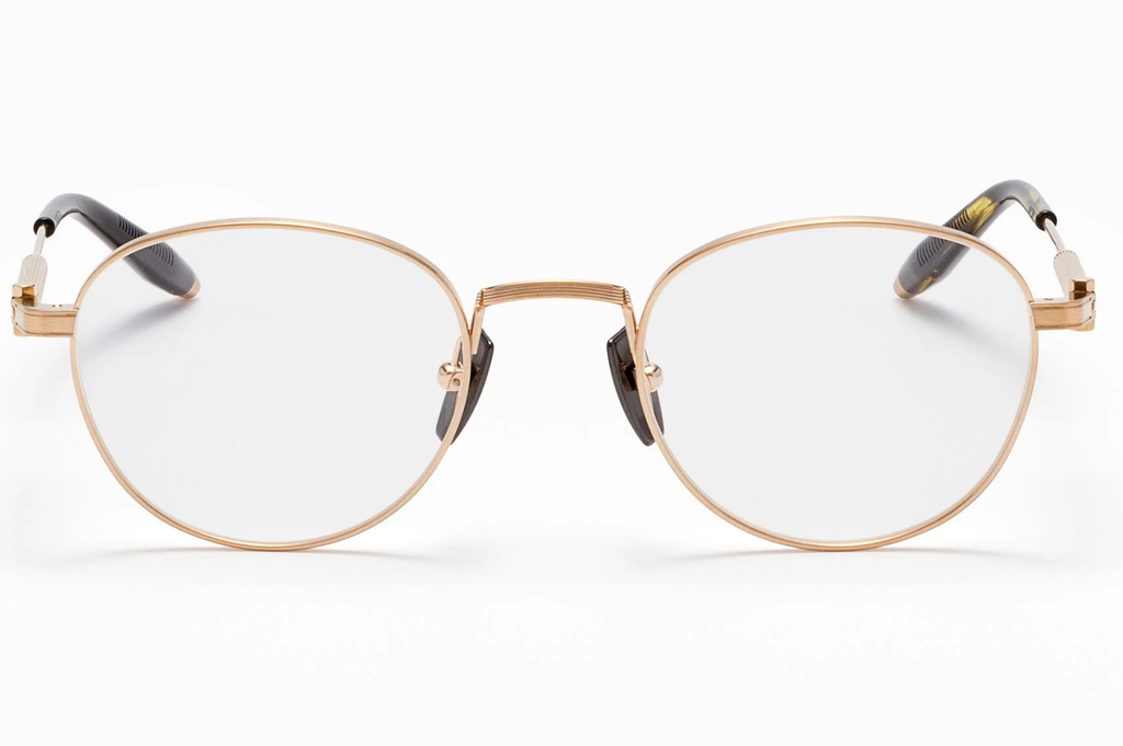 Occhiali da vista AKONI PIONEER Brushed White Gold