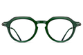 Occhiali da vista MATSUDA M2057 Bottle Green - Brushed Silver
