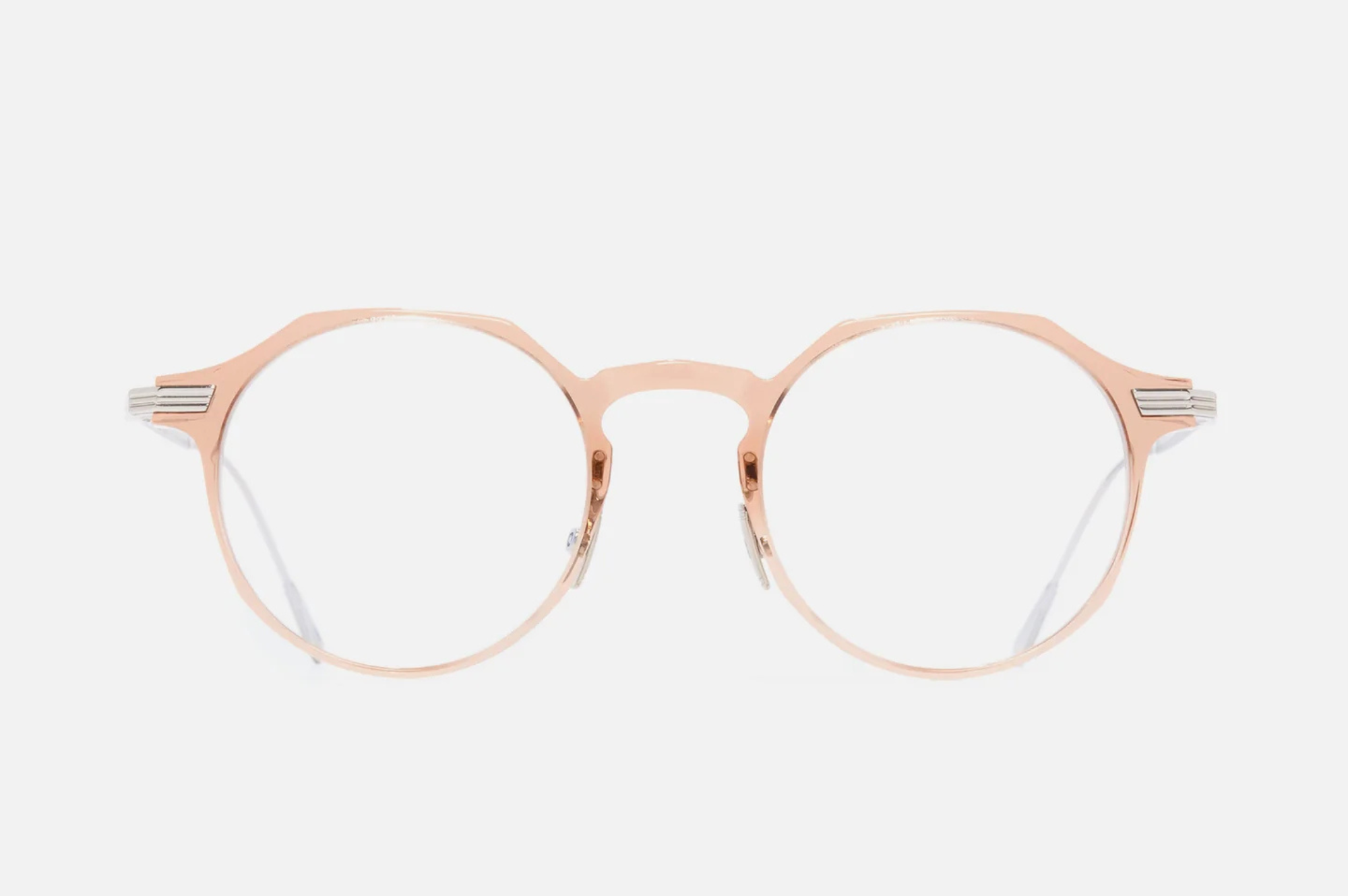 Occhiali da vista Cutler And Gross 0008 Peach on 18K Rhodium