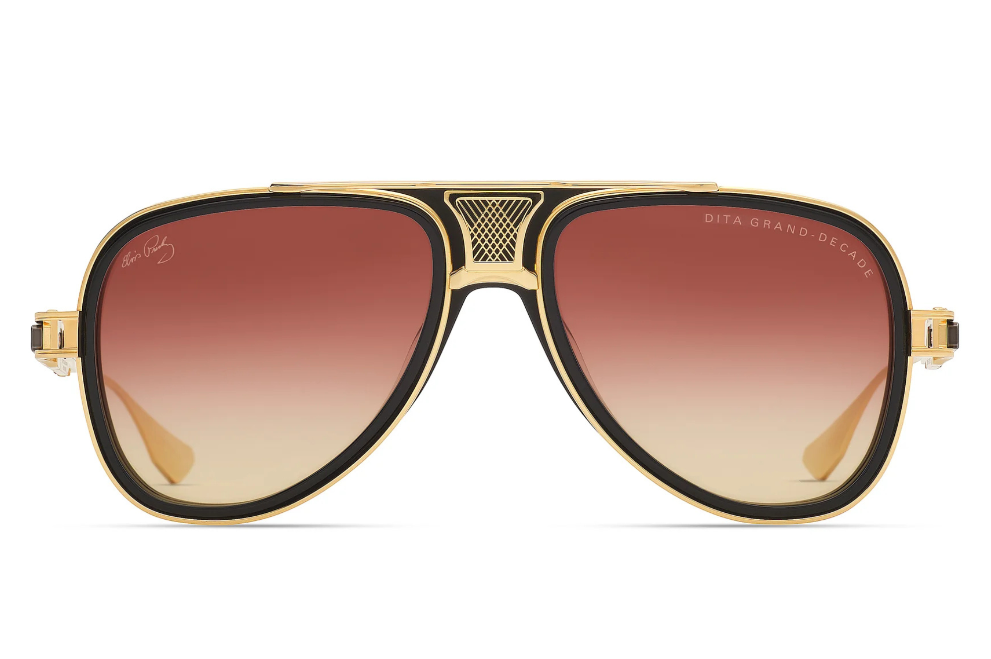 Occhiali da sole DITA GRAND-DECADE X ELVIS PRESLEY Black - 22K Gold Plated
