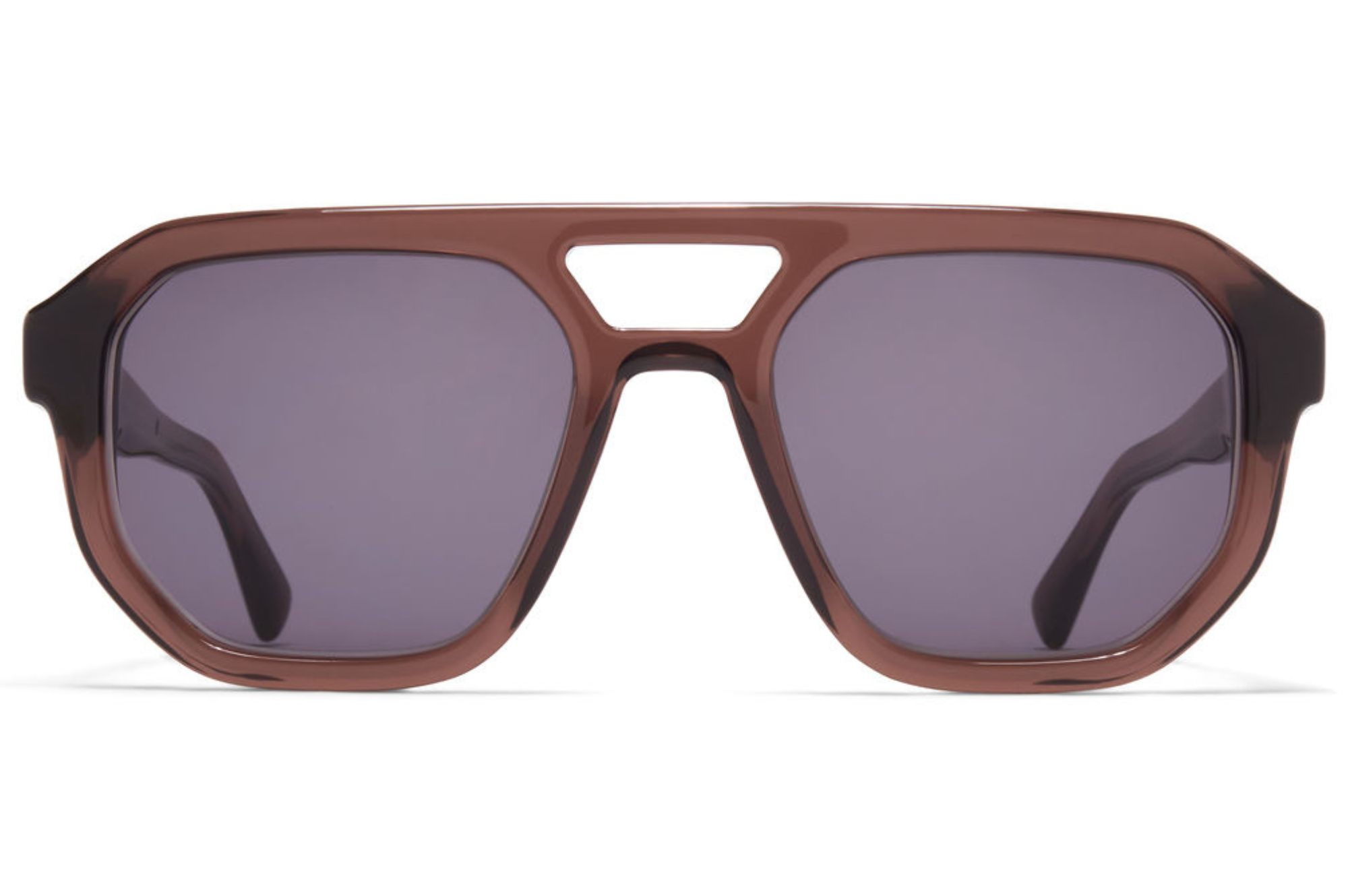 Occhiali da sole MYKITA AMARE C204-Maroon Shiny Silver