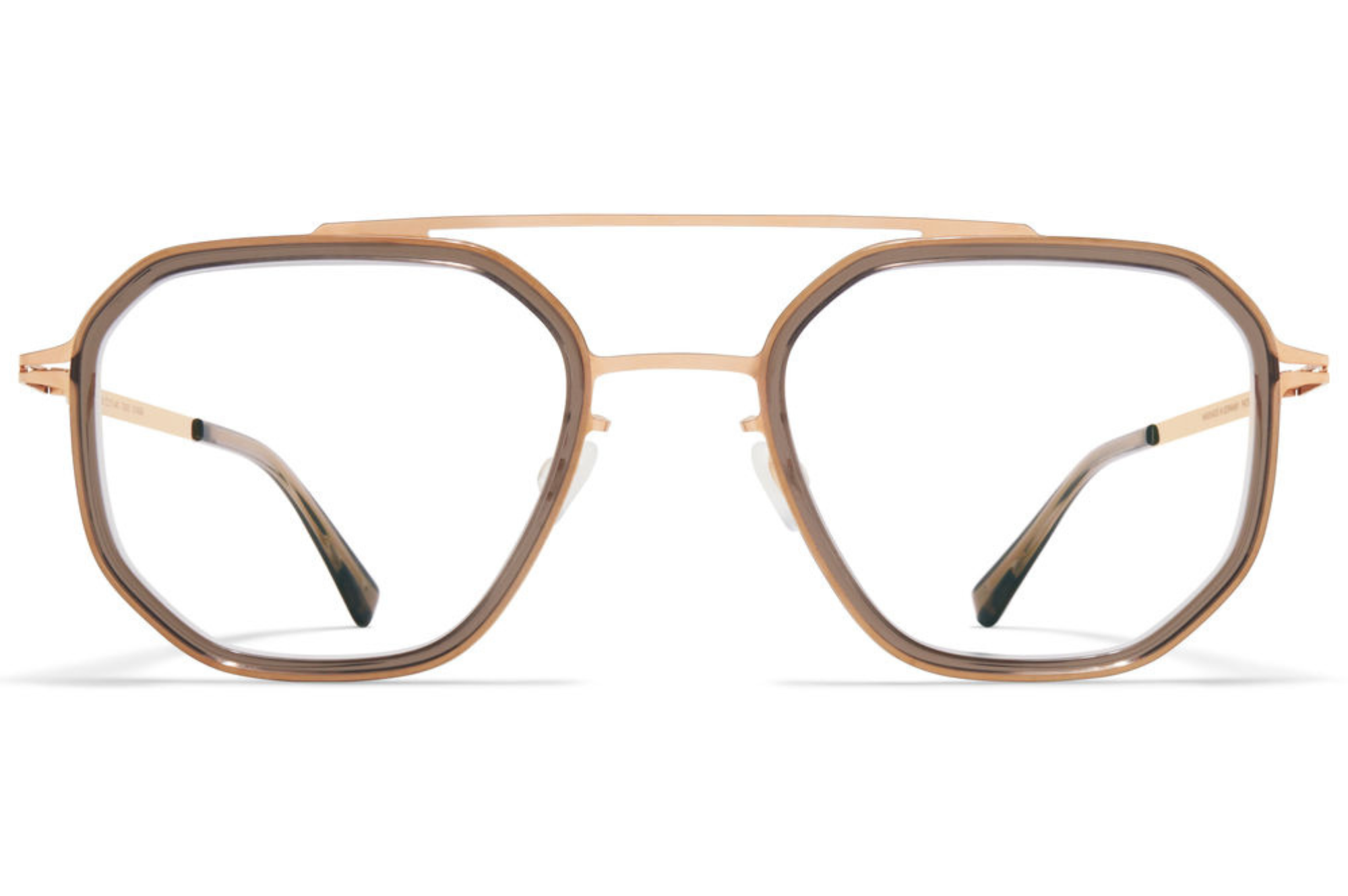 Occhiali da vista MYKITA SATU A83-Champagne Gold Clear Ash