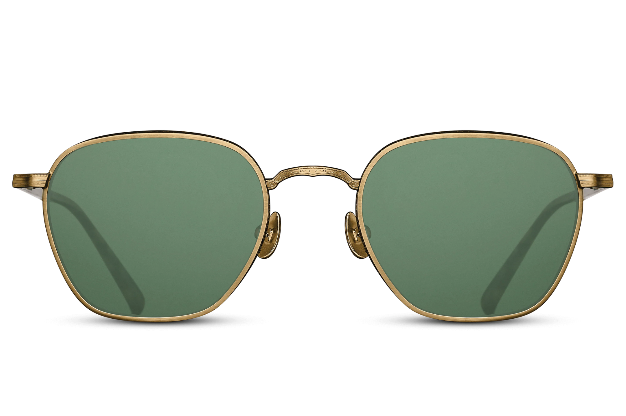 Occhiali da sole MATSUDA M3101 ANTIQUE GOLD-DARK GREEN