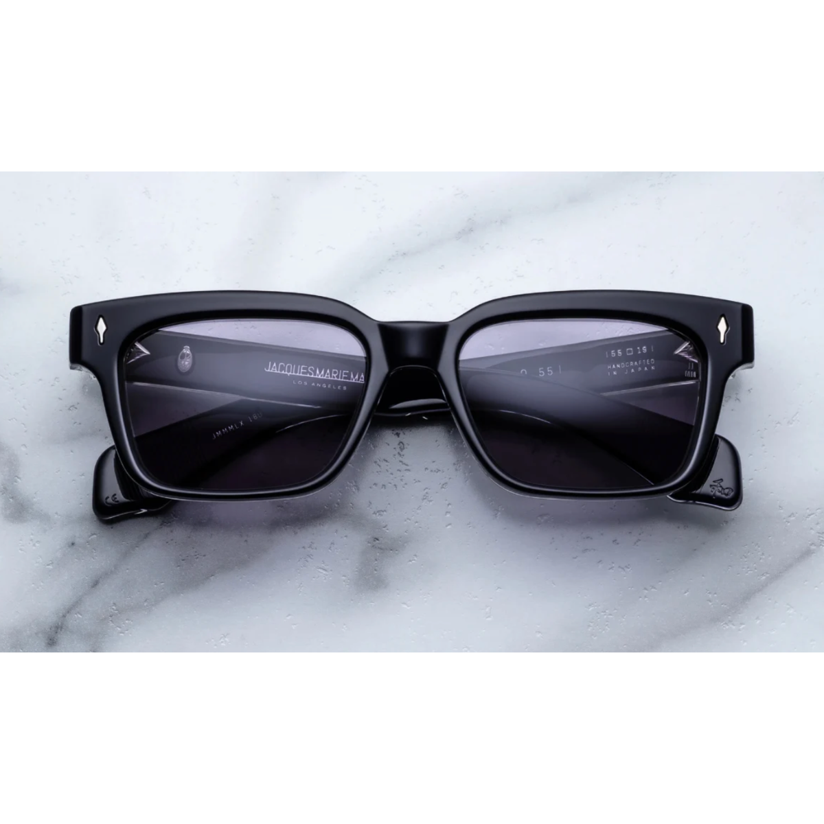 Jacques Marie Mage Occhiali da Sole Molino Hudson Nero/Grigio Unisex