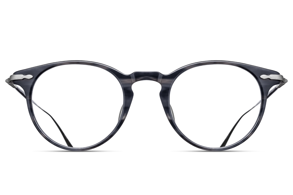 Occhiali da vista MATSUDA M2056 Black Stripe - Brushed Silver