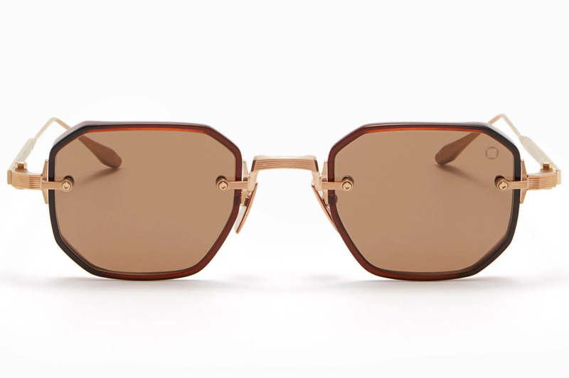 Occhiali da sole AKONI JUNO-TWO Dark Crystal Brown