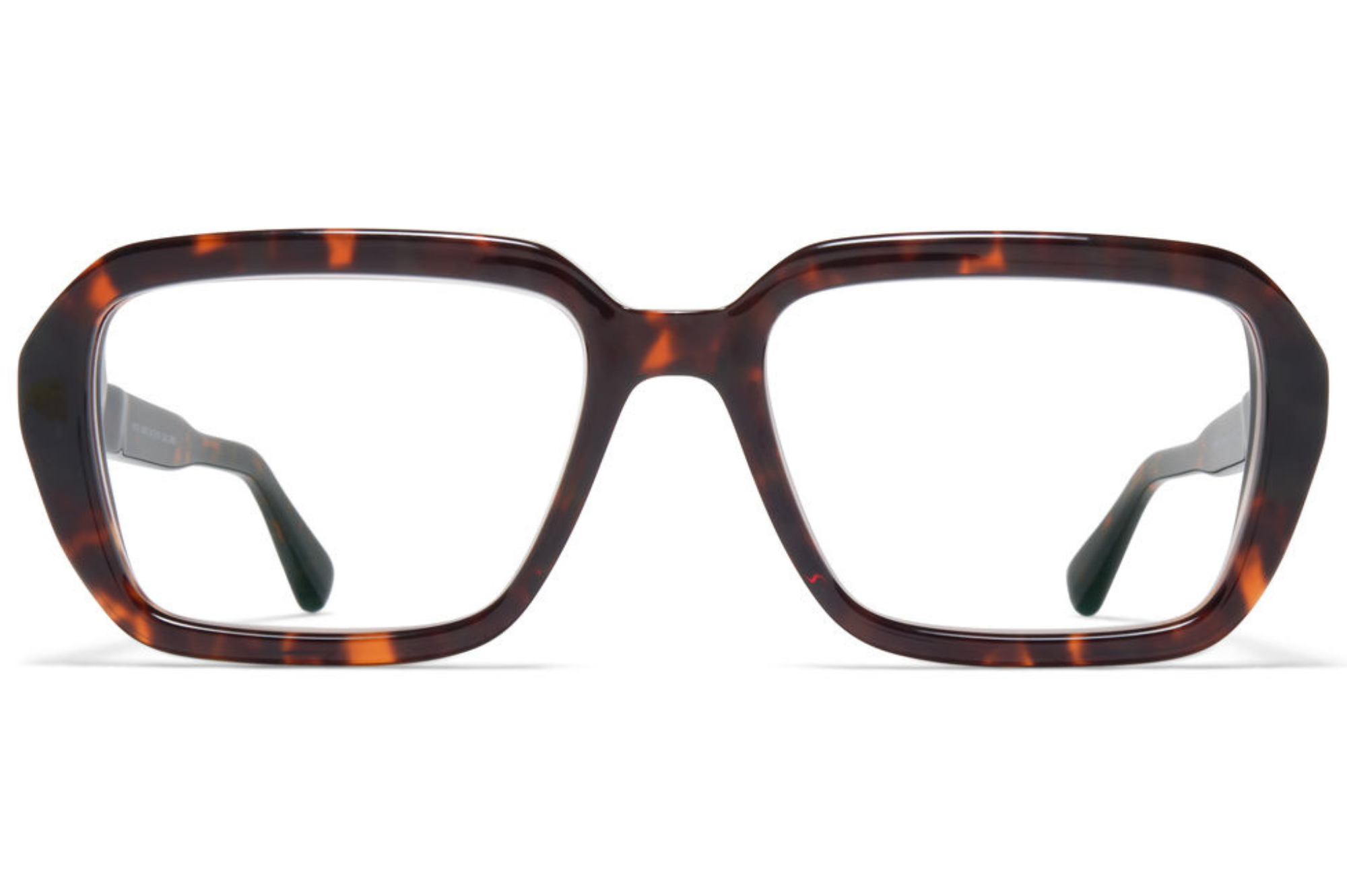 occhiali da vista MYKITA NAAMA Amber Havana Shiny Silver