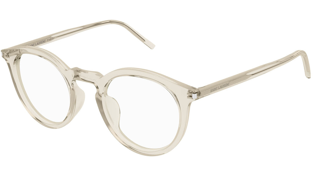 Occhiali da vista SAINT LAURENT SL347/F Shiny transparent cream