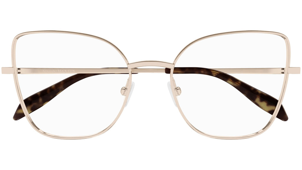 Occhiali da vista ALEXANDER MCQUEEN AM0416O Shiny rose gold