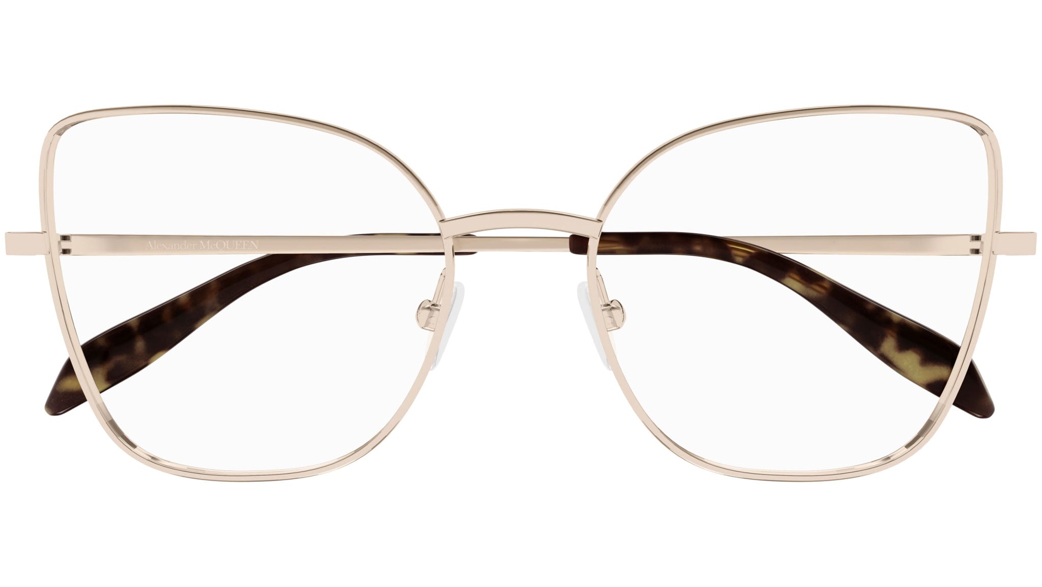 Occhiali da vista ALEXANDER MCQUEEN AM0416O Shiny rose gold