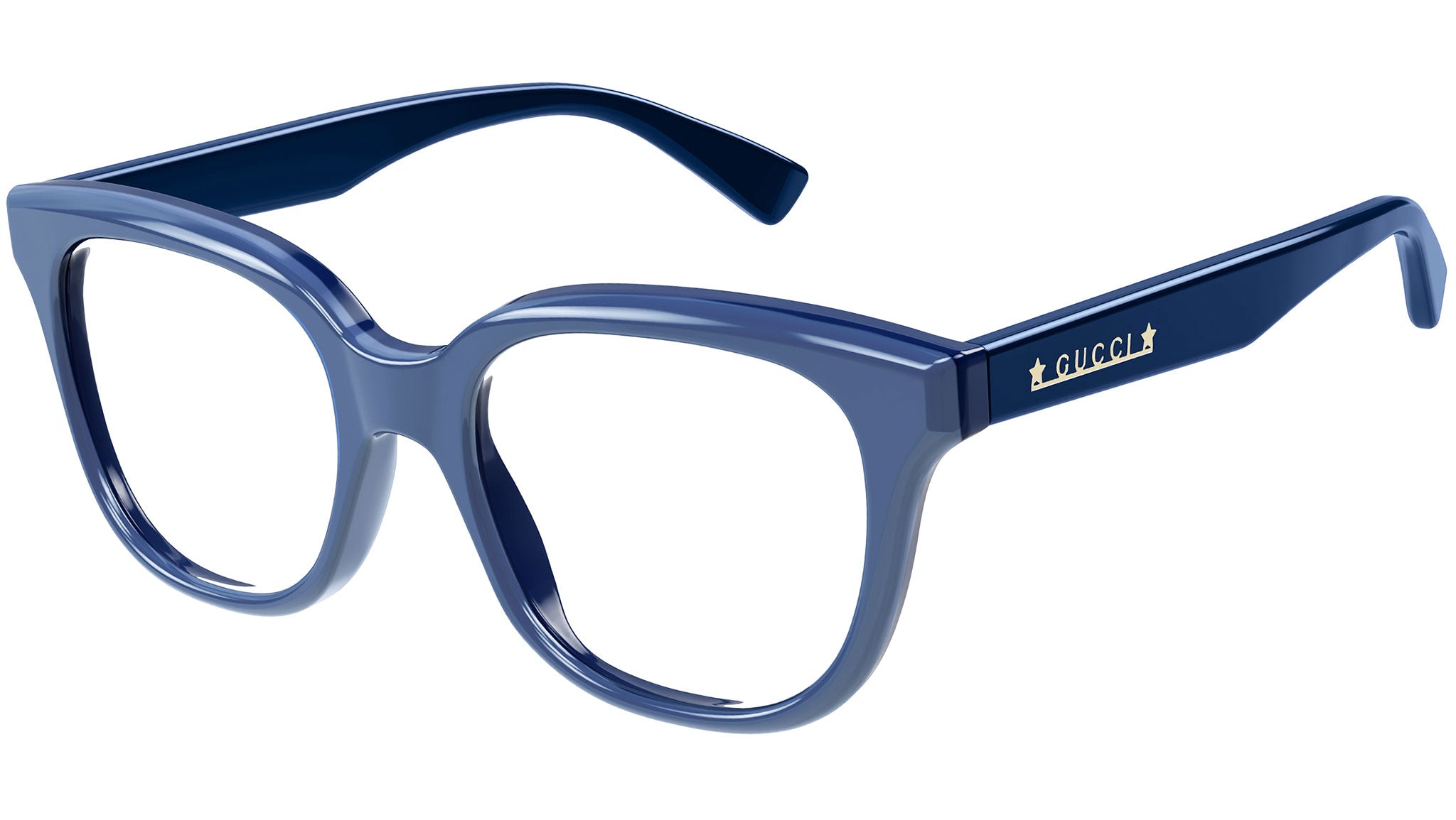 Occhiali da vista GUCCI GG1173O Shiny glossy trilayer blue
