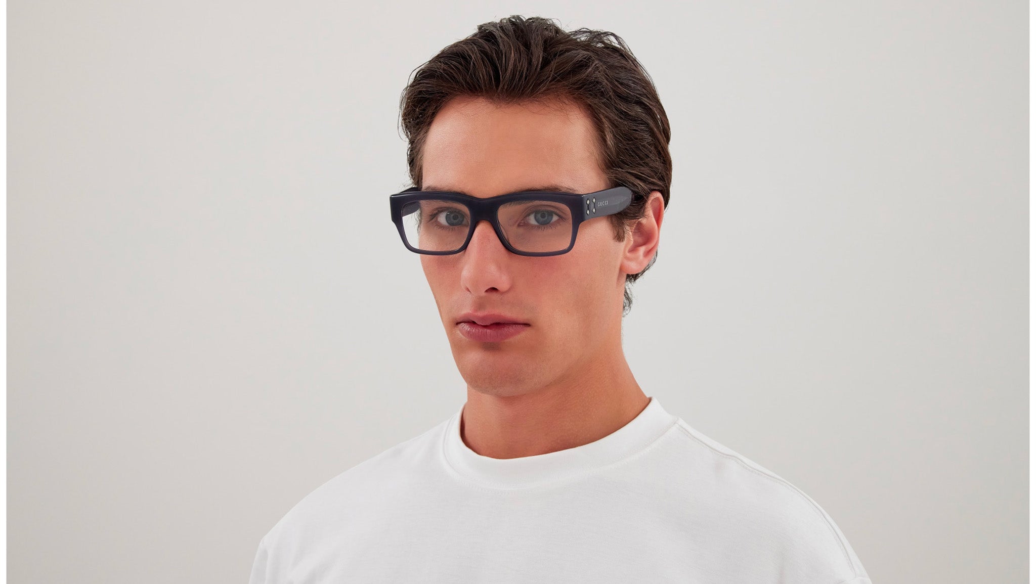 Occhiali da vista GUCCI GG1707O Shiny opal grey
