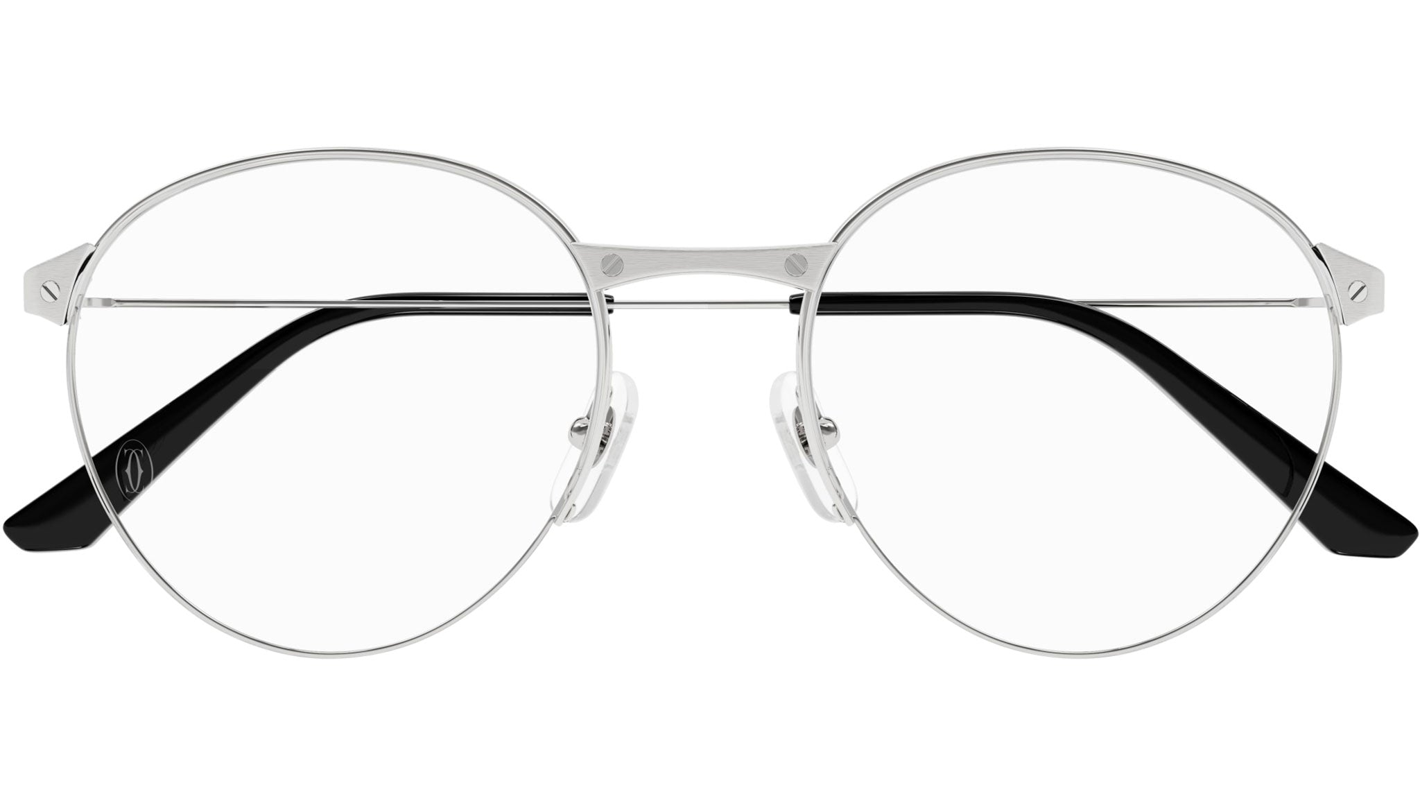 Occhiali da vista CARTIER CT0405O Smooth platinum finish