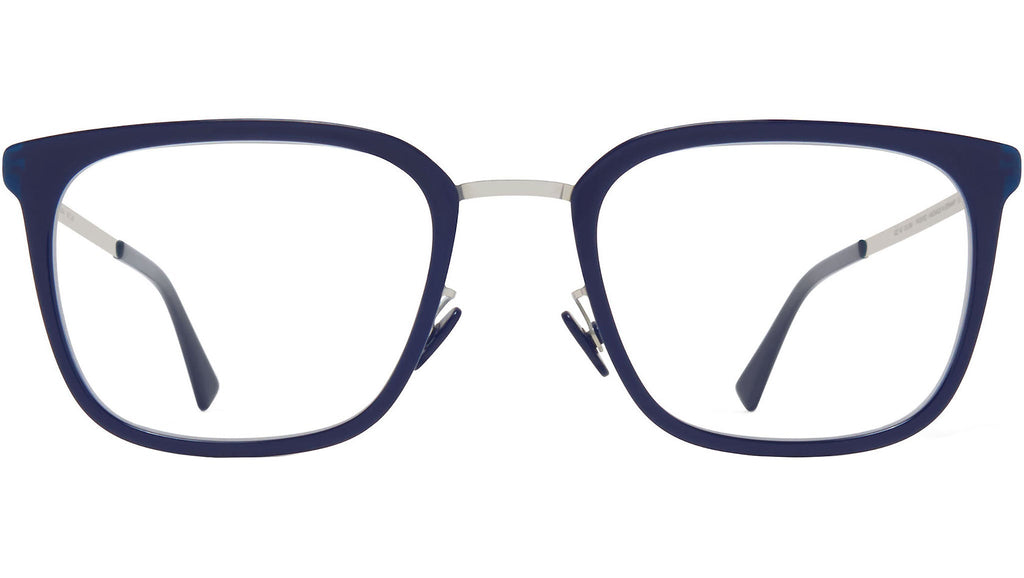 Occhiali da vista MYKITA HAGEN Shiny silver dark blue