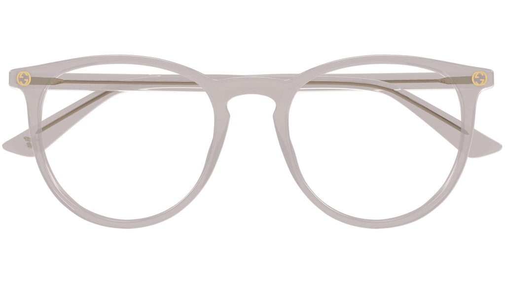 Occhiali da vista GUCCI GG0027O Shiny transparent taupe
