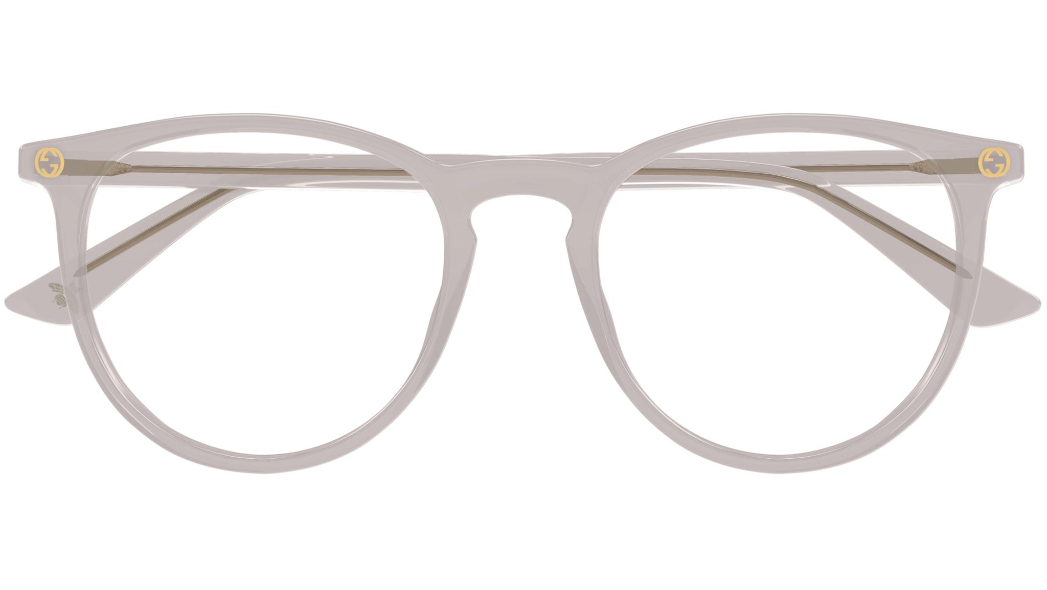 Occhiali da vista GUCCI GG0027O Shiny transparent taupe