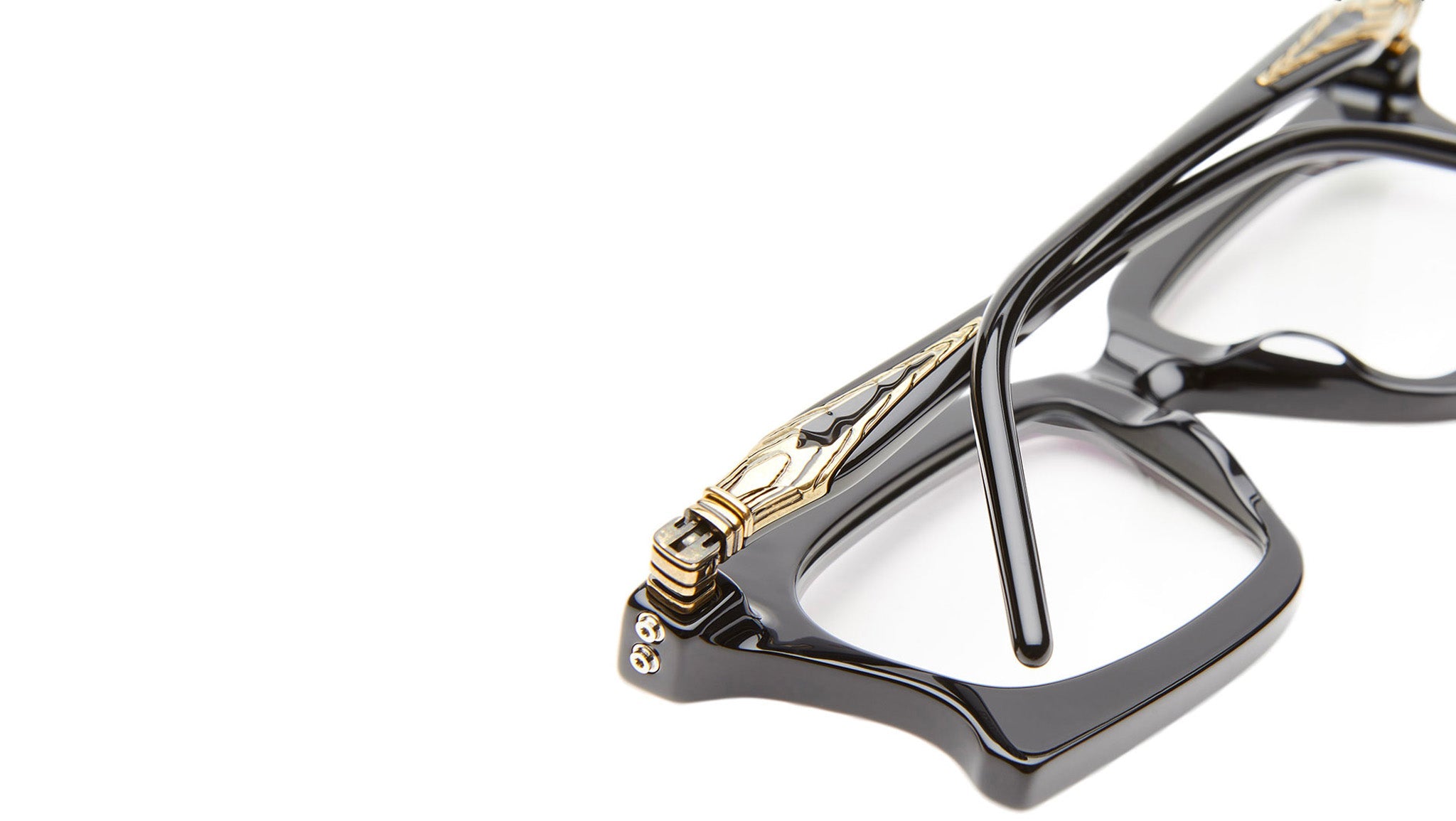 Occhiali da vista KUBORAUM D73 Black shine antique silver