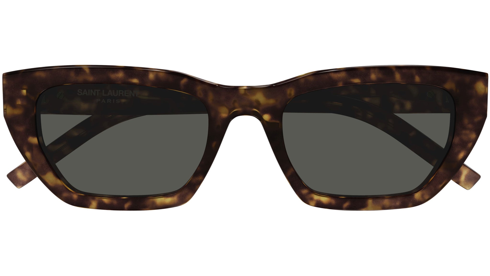 Occhiali da sole SAINT LAURENT SLM127/F Shiny dark havana