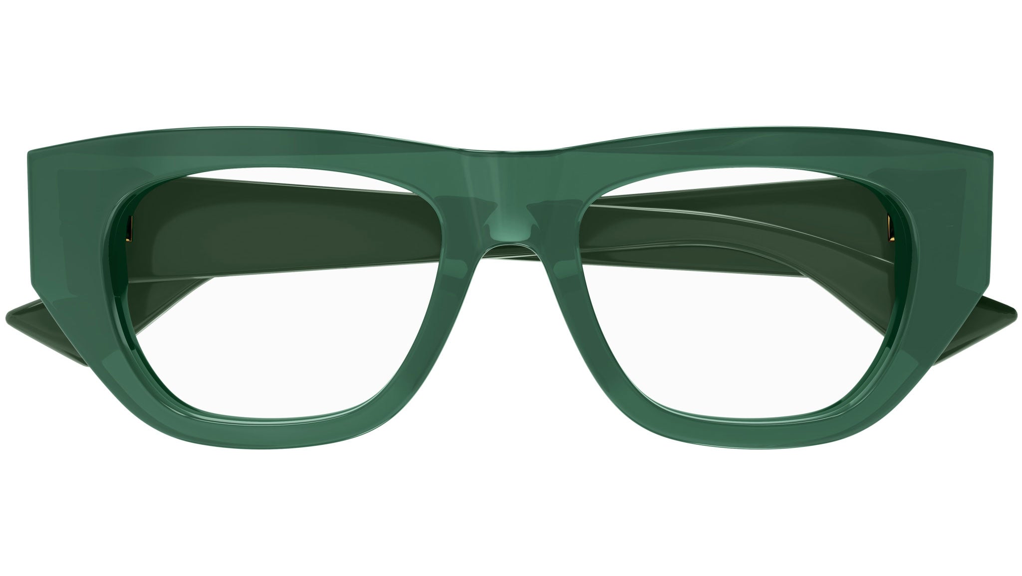 Occhiali da vista BOTTEGA VENETA BV1279O Shiny transparent bottle green