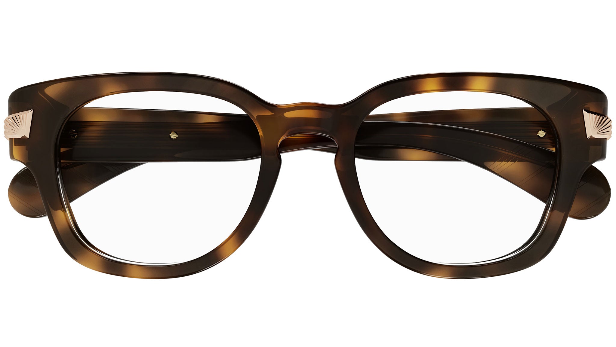 Occhiali da vista GUCCI GG1518O Shiny medium havana