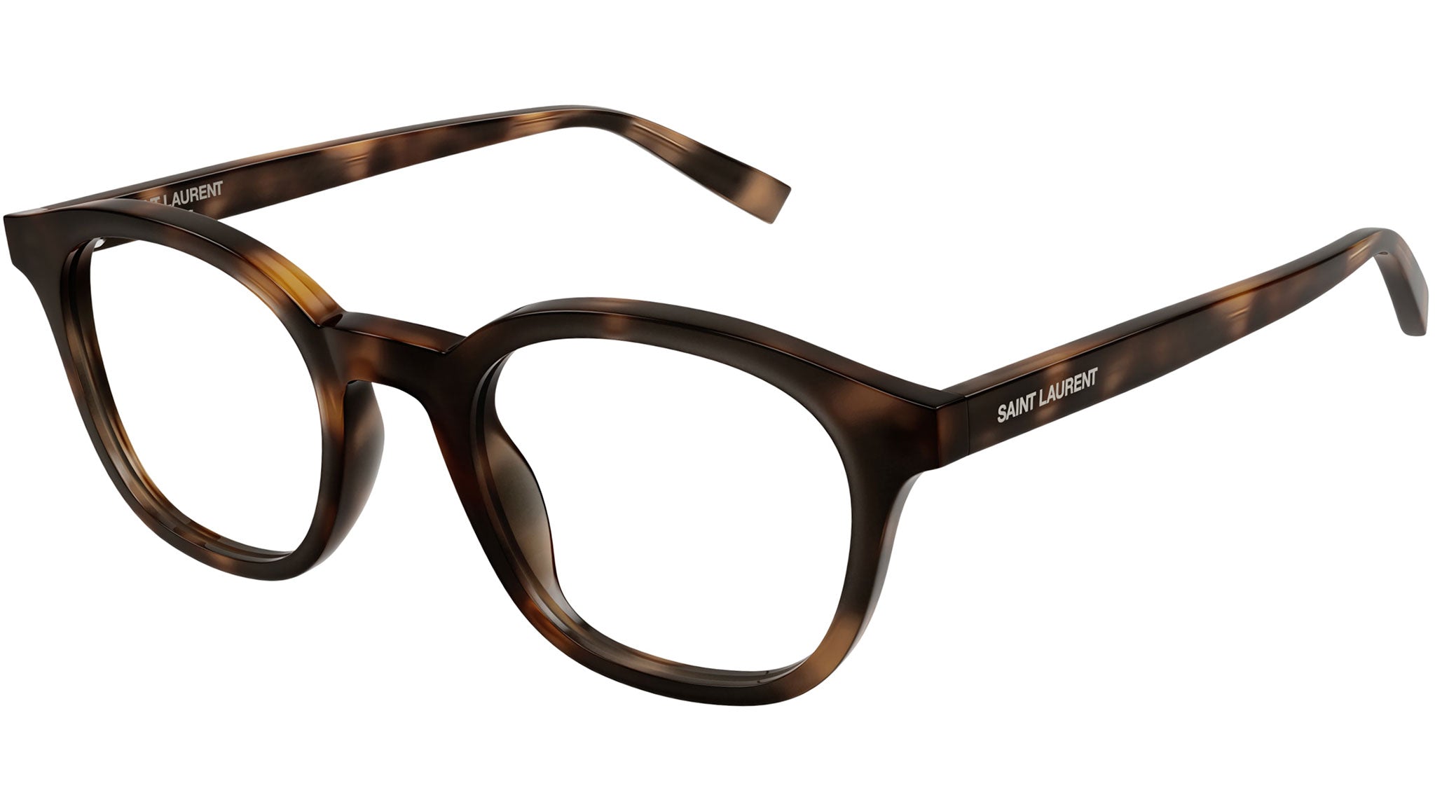 Occhiali da vista SAINT LAURENT SL588 Shiny medium havana