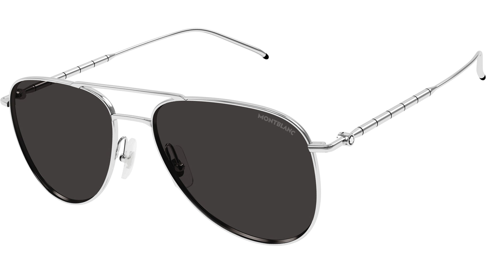 Occhiali da sole MONTBLANC MB0311S Shiny silver