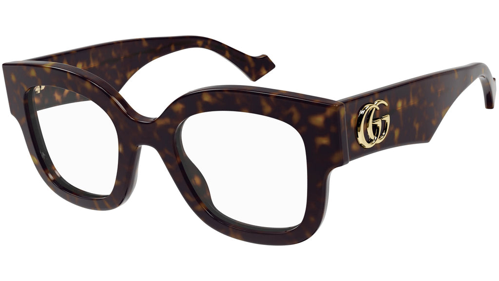 Occhiali da vista GUCCI GG1423O Shiny dark havana