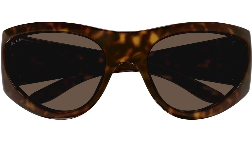 Occhiali da sole GUCCI GG1575S Shiny dark havana