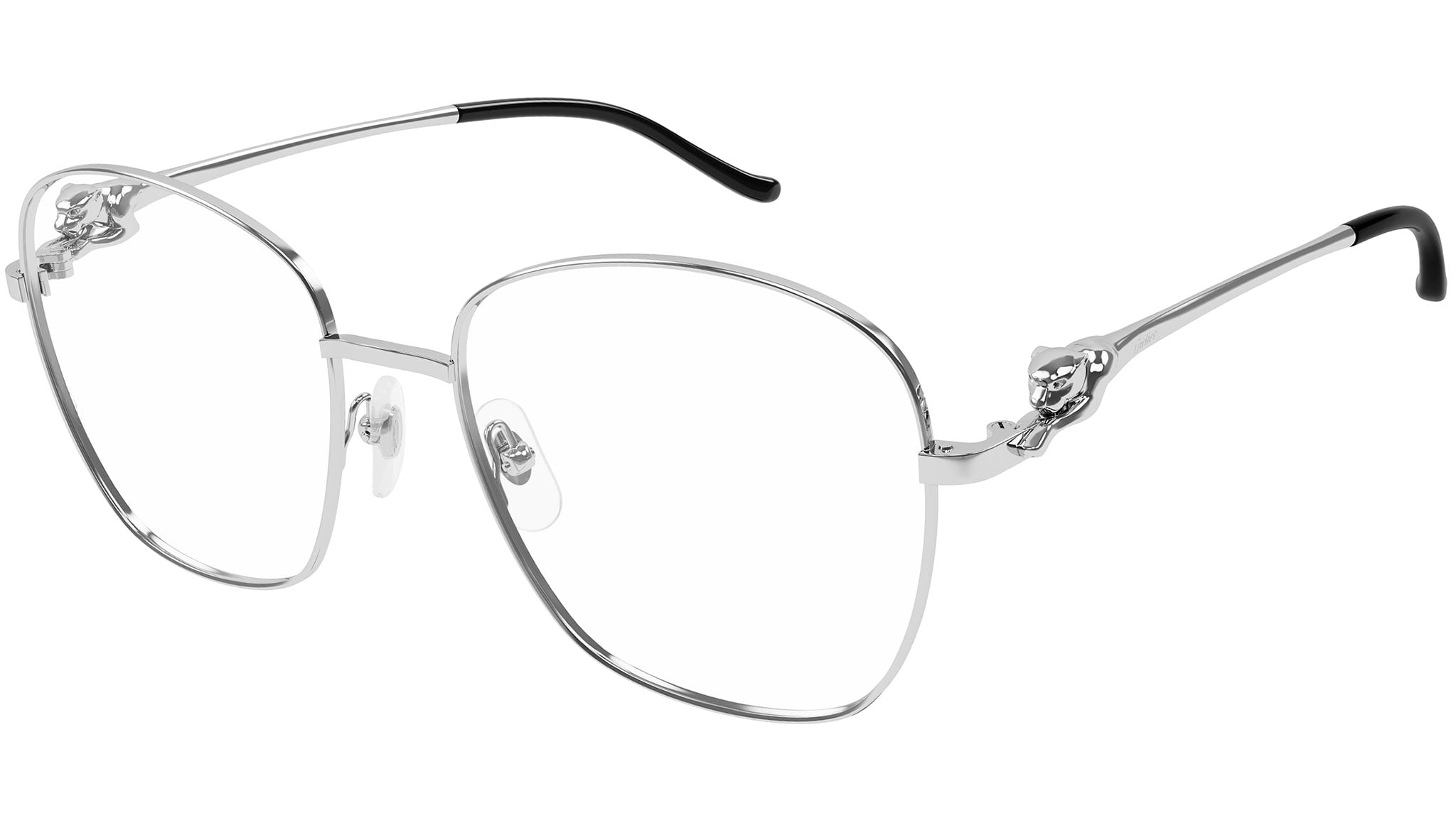 Occhiali da vista CARTIER CT0371O Smooth platinum finish