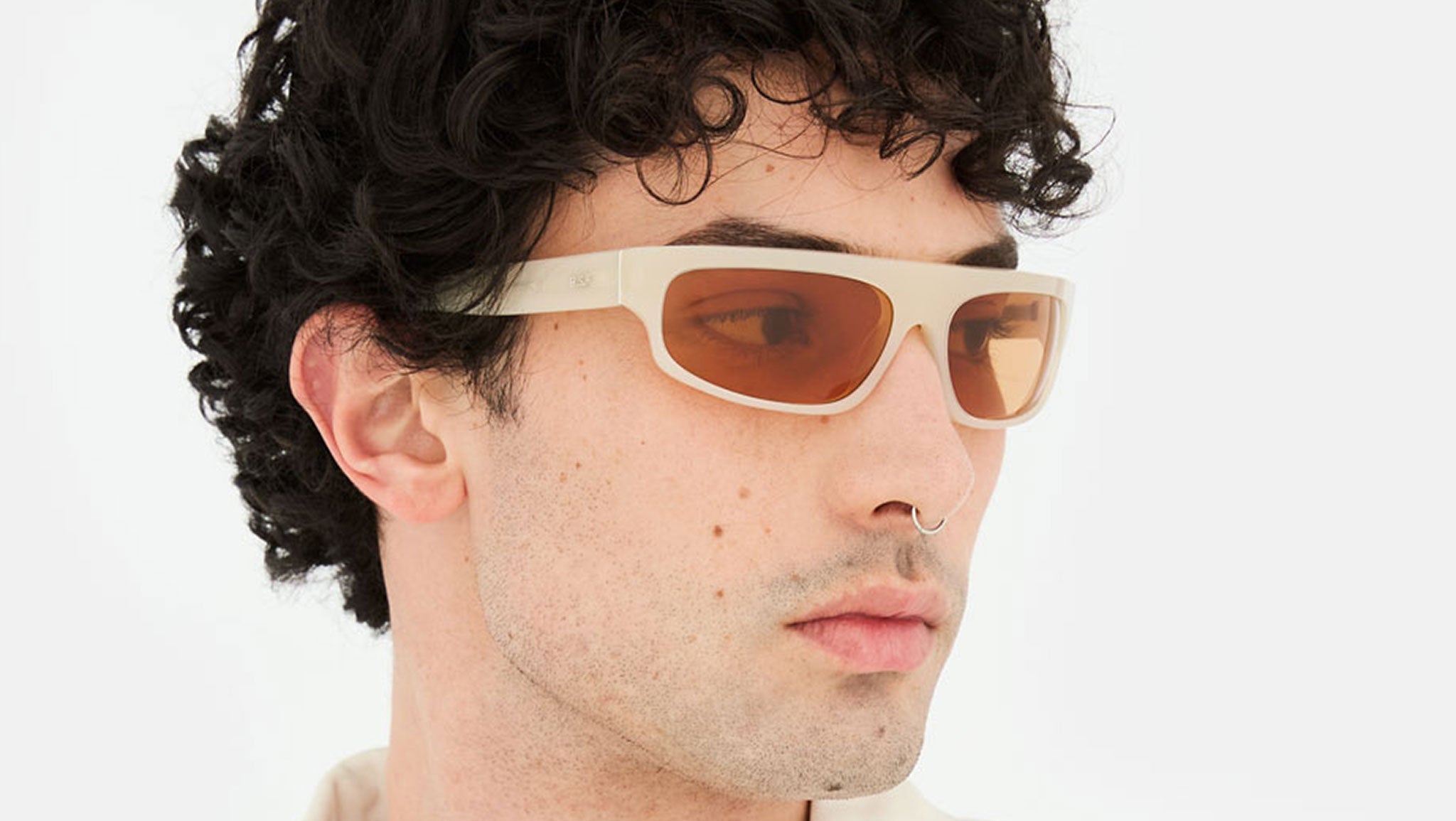 Occhiali da sole RETROSUPERFUTURE Zam Cream