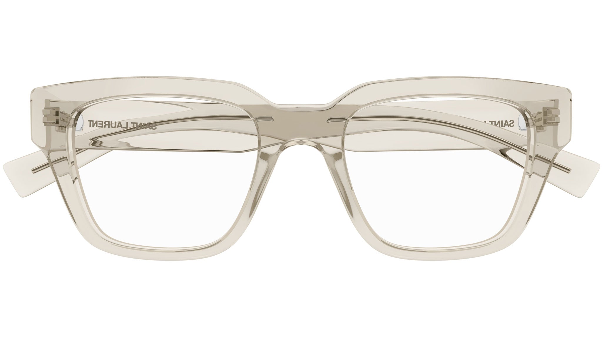 Occhiali da vista SAINT LAURENT SL804 Shiny transparent cream
