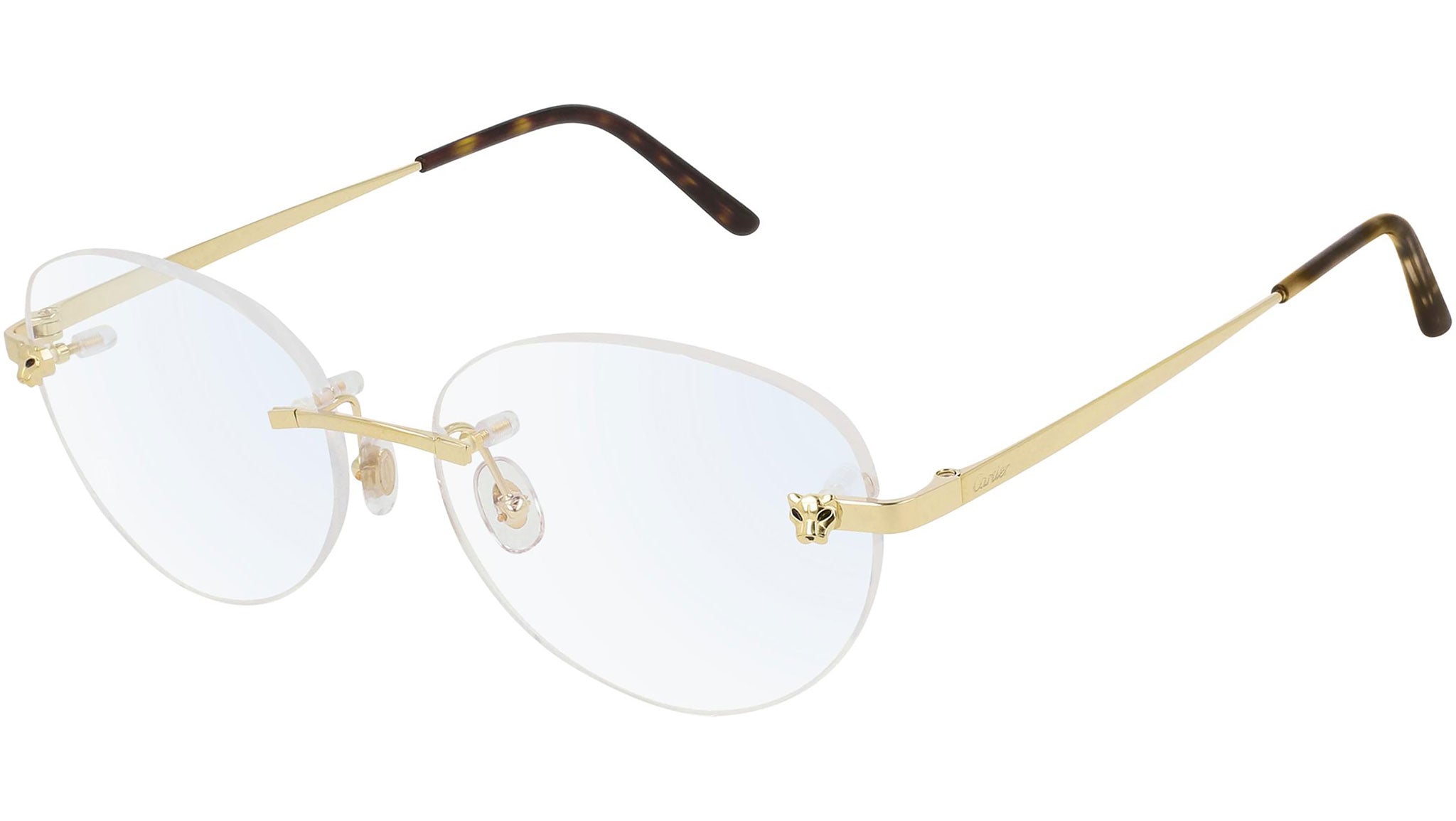 Occhiali da vista CARTIER CT0028O Shiny or champagne