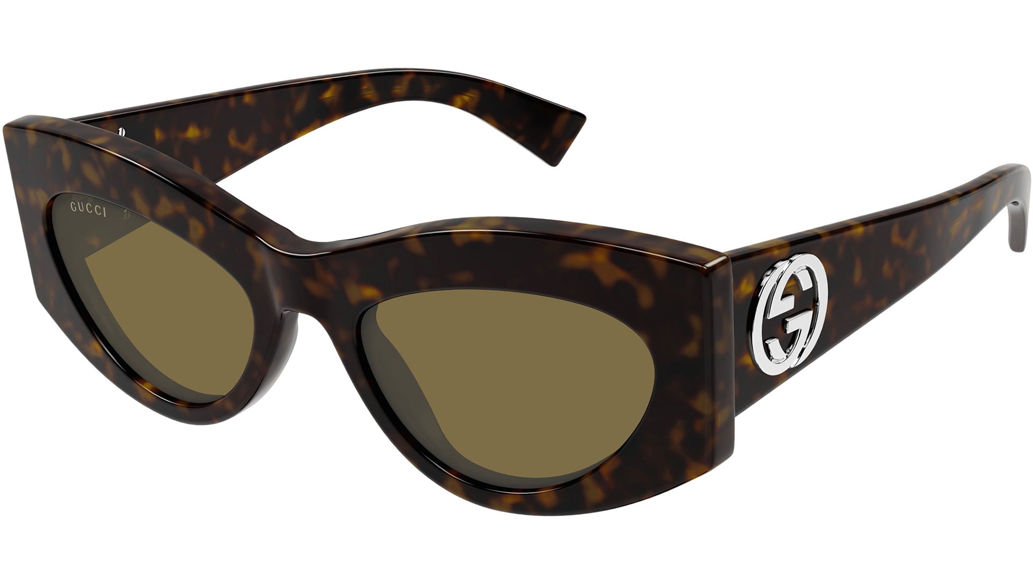 Occhiali da sole GUCCI GG1843S Shiny dark havana