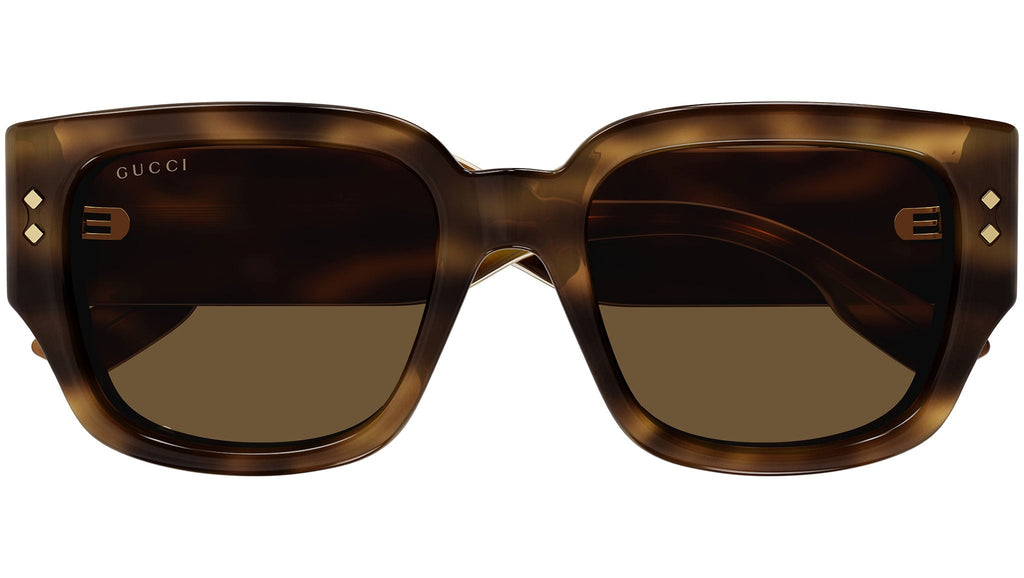 Occhiali da sole GUCCI GG1261S Shiny vintage havana